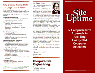Site Uptime Brochure